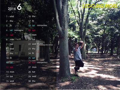 CALENDAR 6月